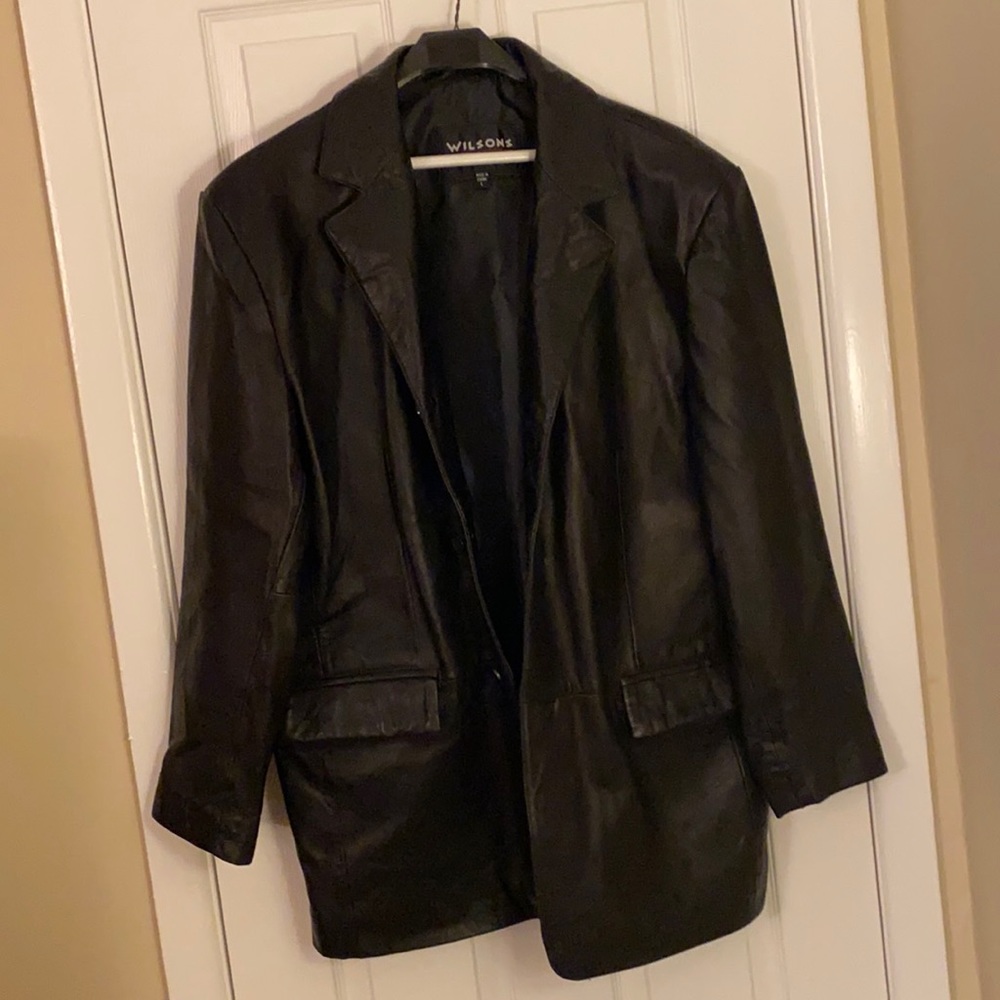 Vintage Men’s Leather Coat